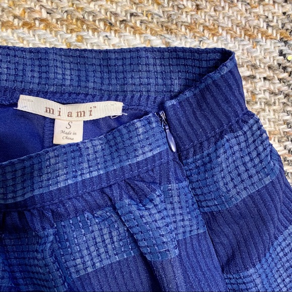 Boutique blue two piece top and skirt set - Picture 4 of 4